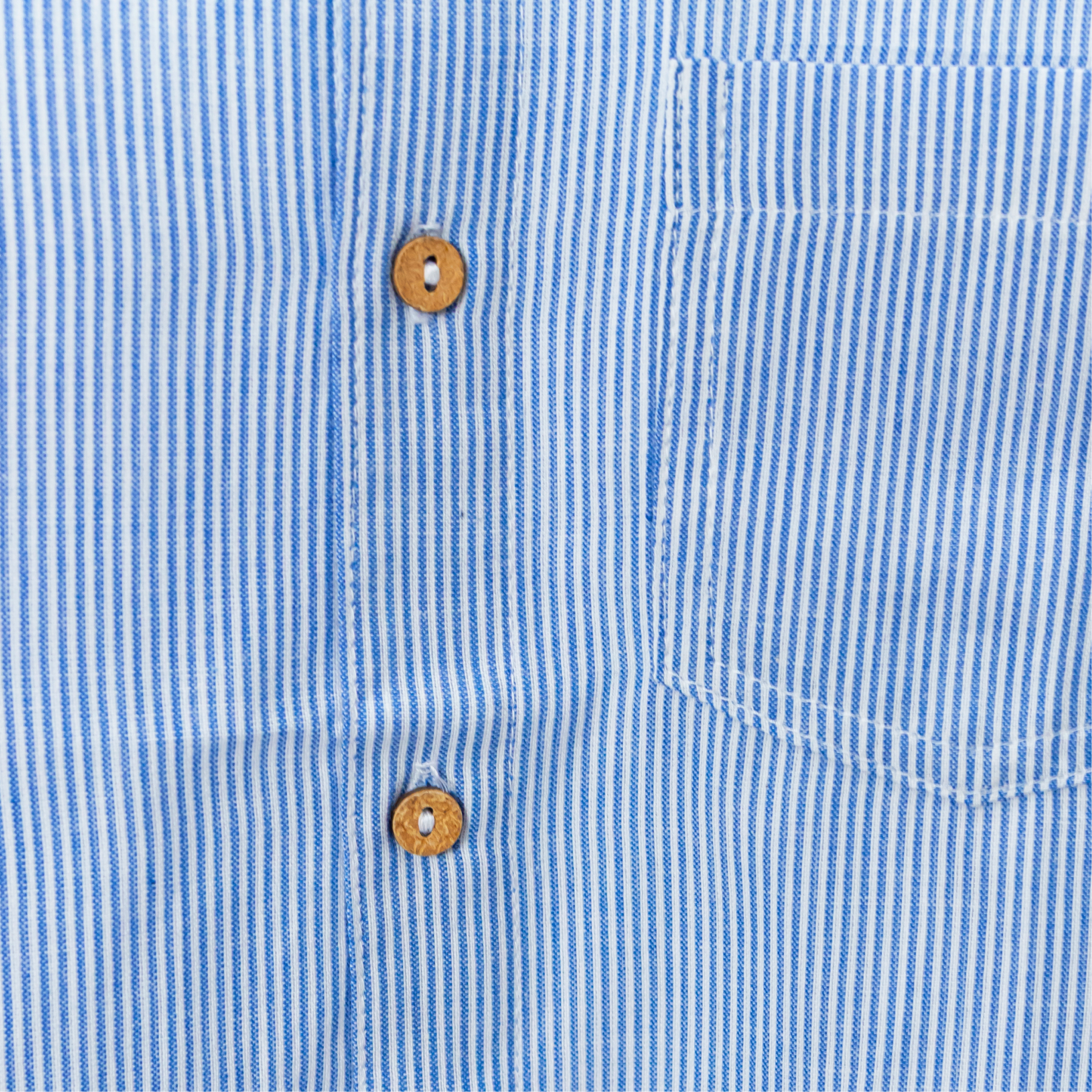 Blue & White Thin Stripes