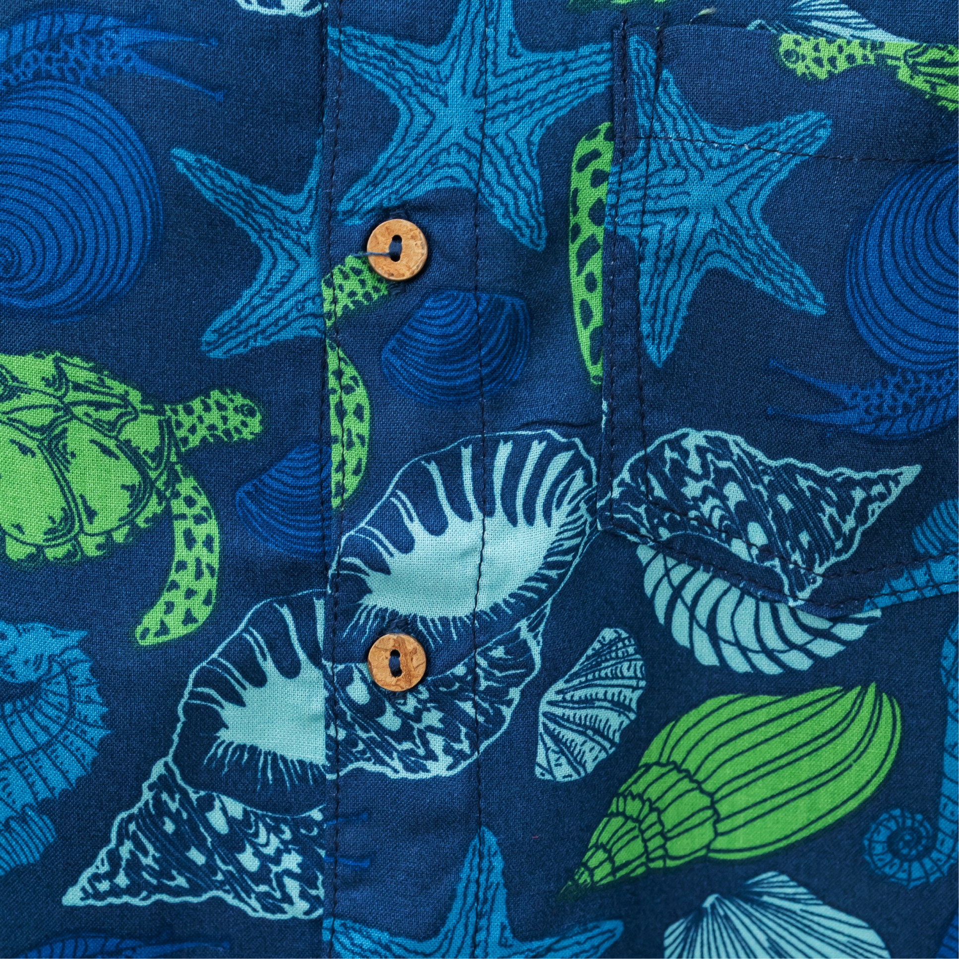 Blue & White Sea Creatures and Things